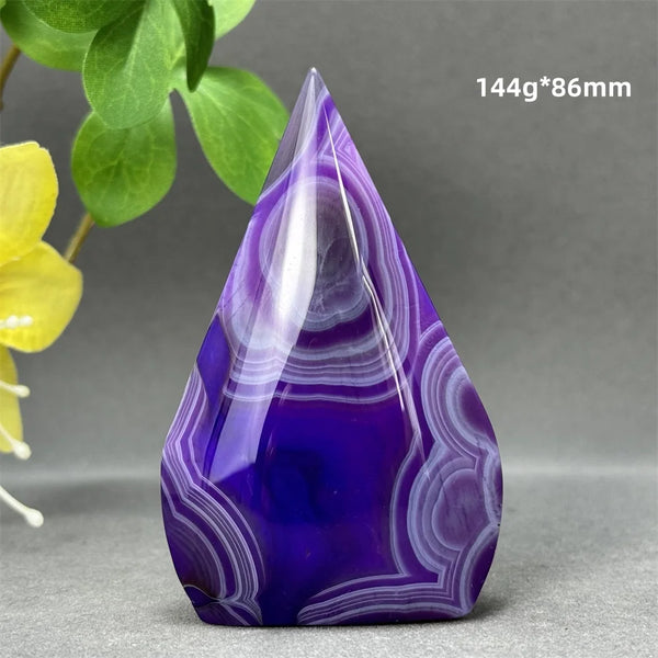 Purple Agate Torch-ToShay.org