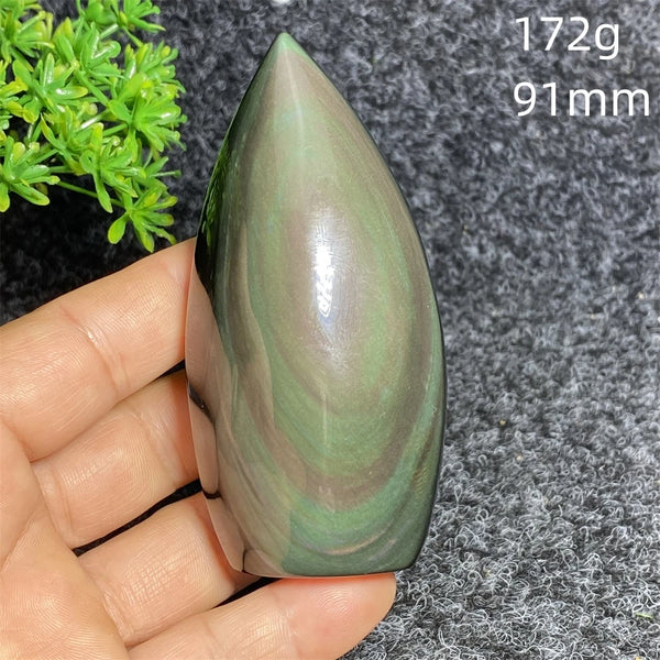 Rainbow Obsidian Torch-ToShay.org
