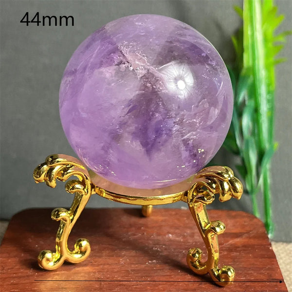Purple Amethyst Quartz Ball-ToShay.org