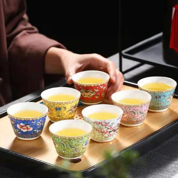 Enamel Porcelain Tea Cup-ToShay.org