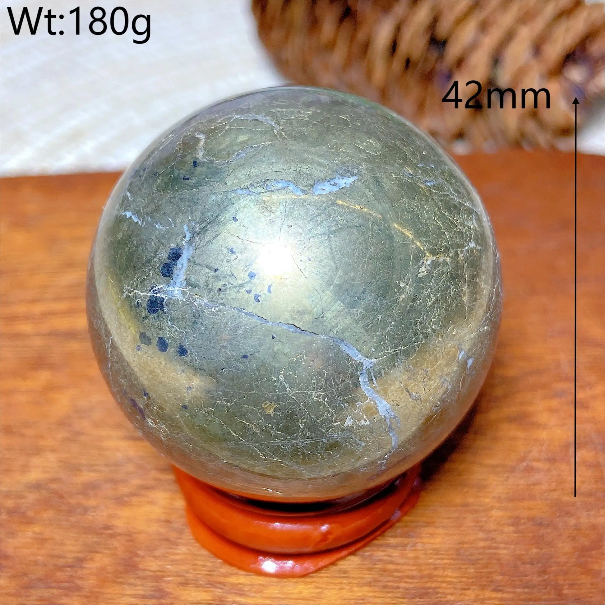 Gold Pyrite Ball-ToShay.org