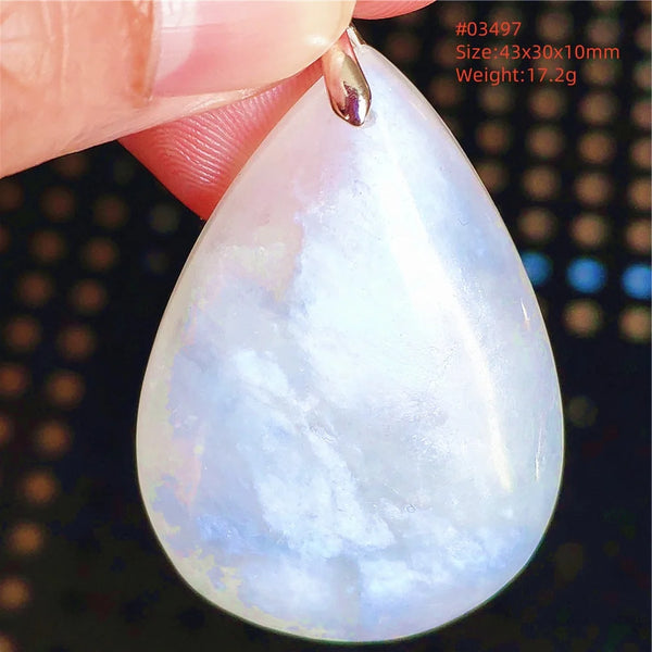 Blue Light Moonstone Pendant-ToShay.org