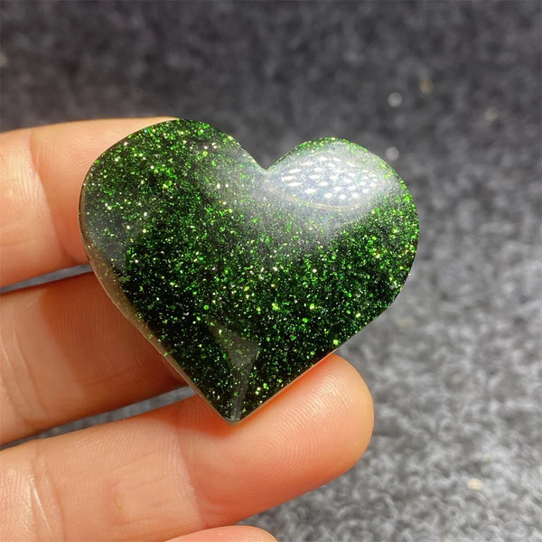 Green Sand Heart-ToShay.org