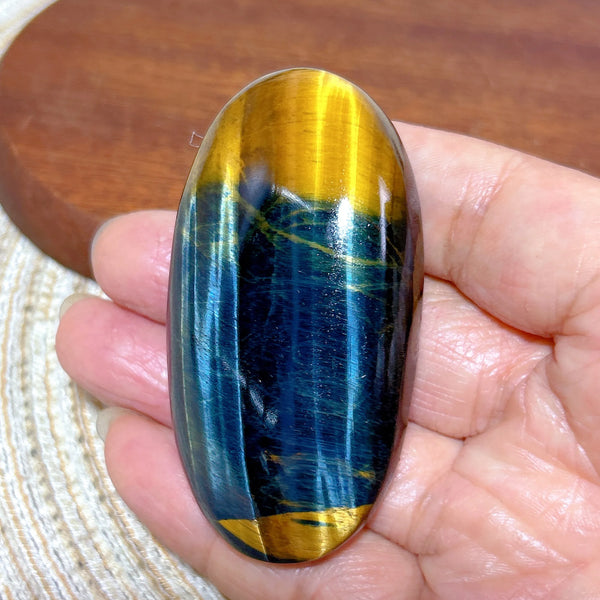 Blue Yellow Tiger Eye-ToShay.org