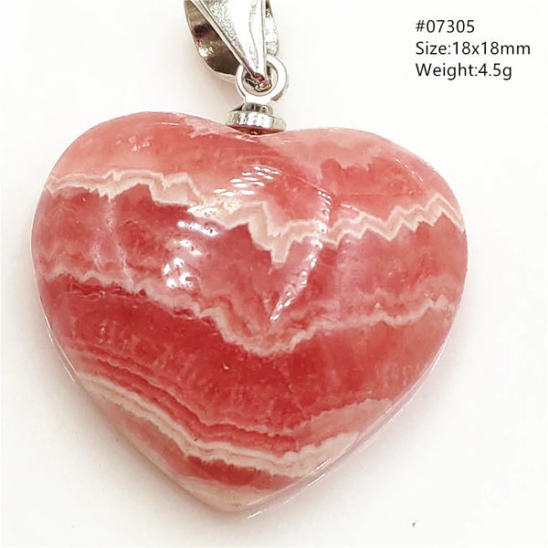 Red Rhodochrosite Pendant-ToShay.org