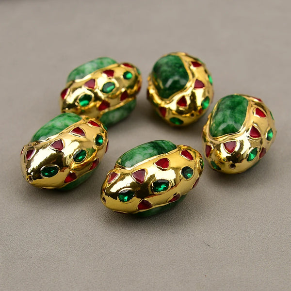 Green Jasper Beads-ToShay.org