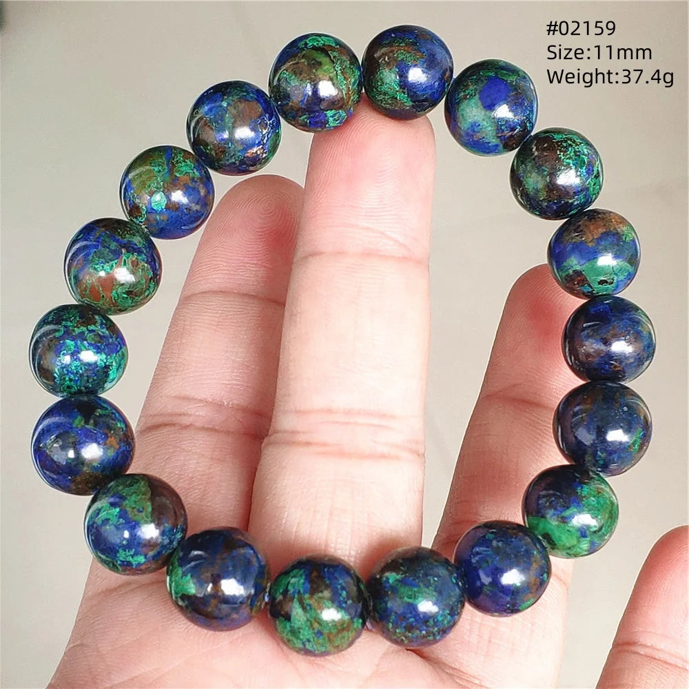 Blue Malachite Azurite Bracelet-ToShay.org