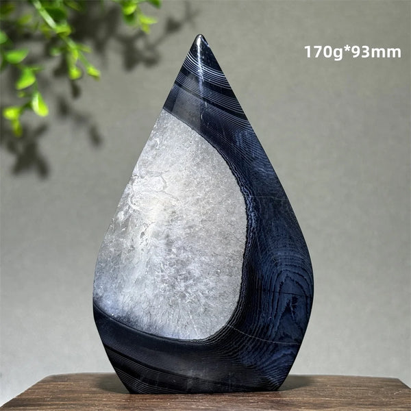 Black Agate Torch-ToShay.org