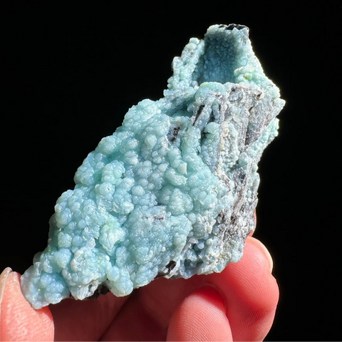 Blue Gibbsite Crystal-ToShay.org