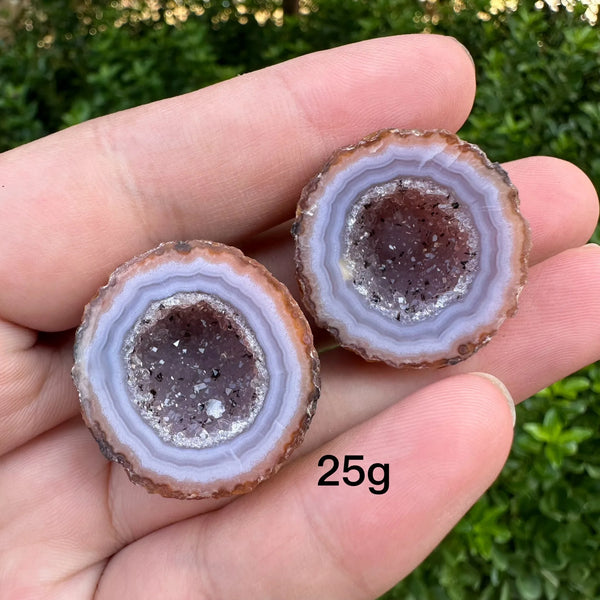 Mixed Agate Crystal Geode-ToShay.org