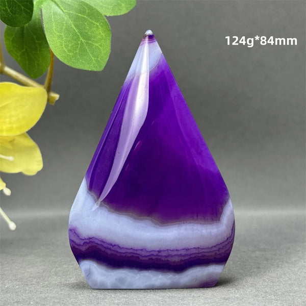 Purple Agate Torch-ToShay.org