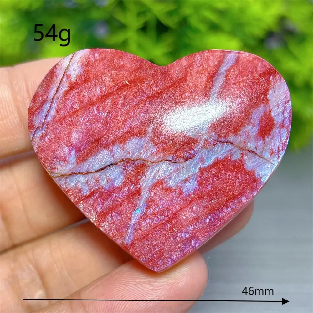 Red Moonstone Heart-ToShay.org