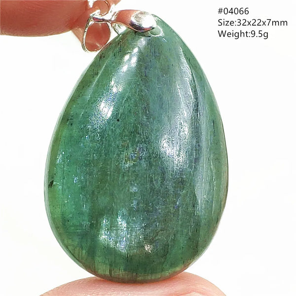Green Blue Kyanite Pendant-ToShay.org