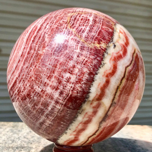 Pink Rhodochrosite Ball-ToShay.org
