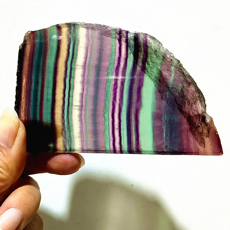 Rainbow Fluorite Slice-ToShay.org