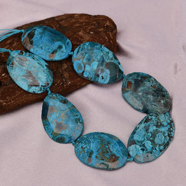 Blue Ocean Jasper Beads-ToShay.org