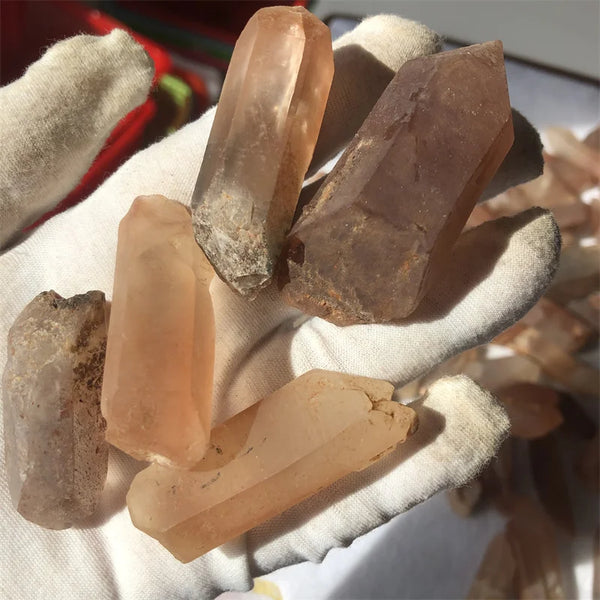 Red Quartz Crystal Point-ToShay.org