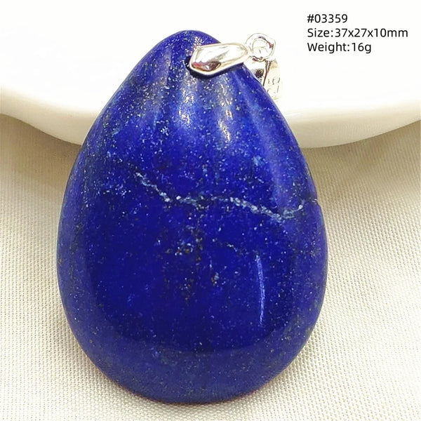 Blue Lapis Lazuli Pendant-ToShay.org