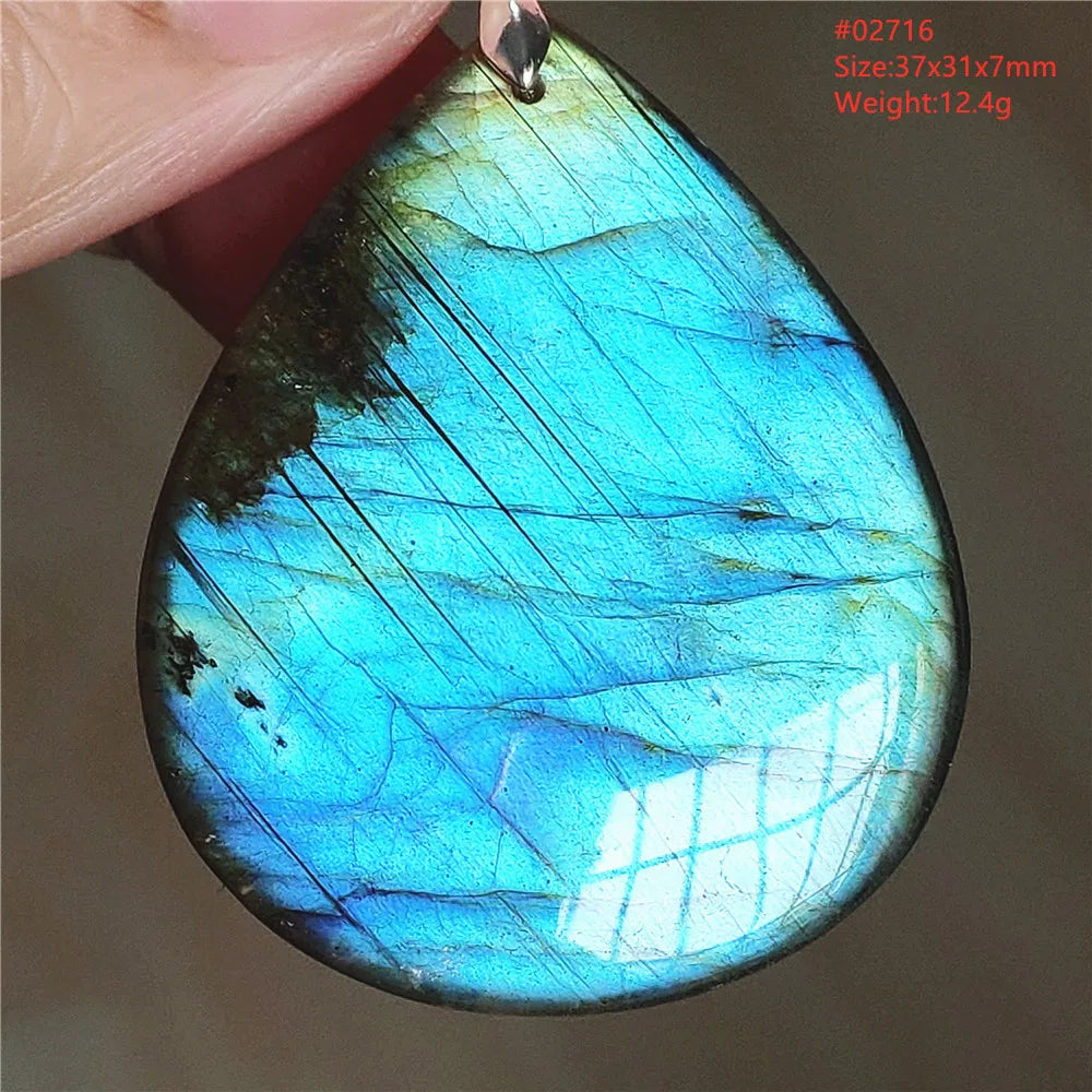 Blue Light Labradorite Pendant-ToShay.org