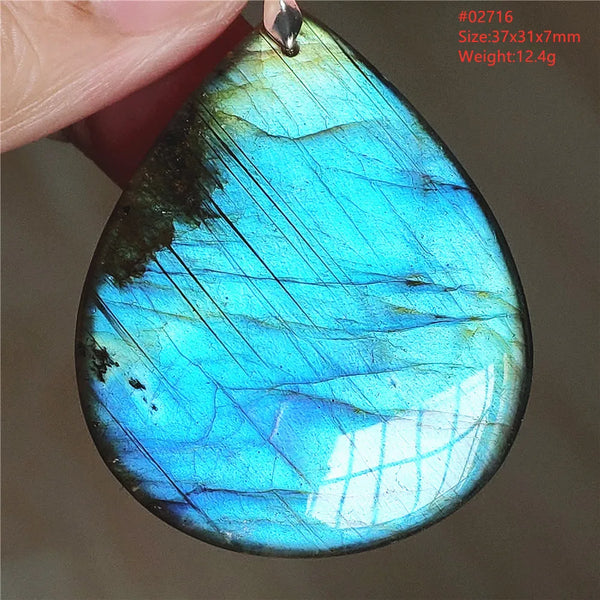 Blue Light Labradorite Pendant-ToShay.org