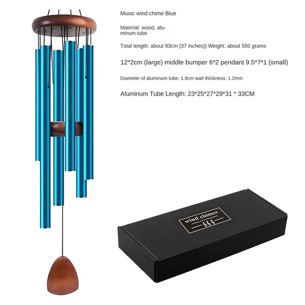 Tube Bell Wind Chimes-ToShay.org