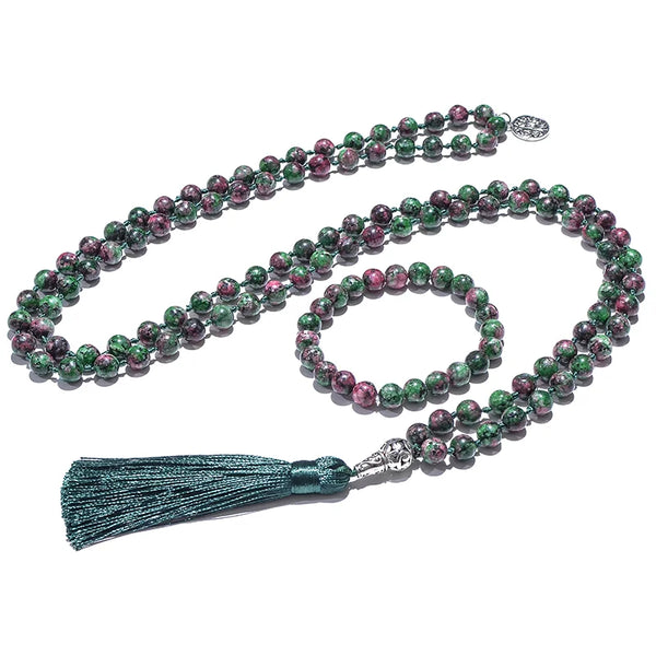 Mixed Crystal Mala Beads-ToShay.org