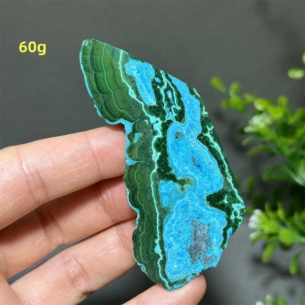 Green Peacock Rough Stone-ToShay.org