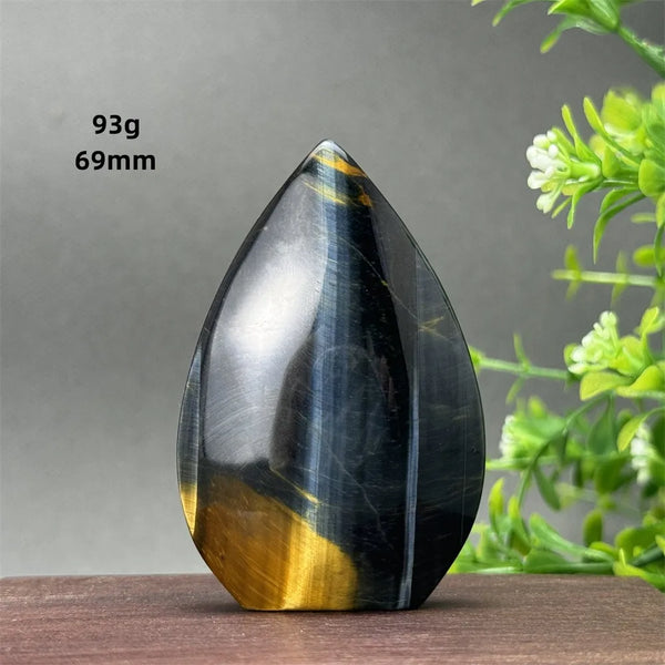 Blue Tiger Eye Stone Torch-ToShay.org