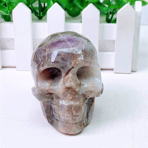 Purple Dream Amethyst Skull-ToShay.org