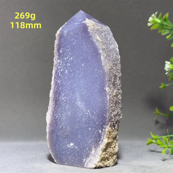 Purple Grape Agate Tower-ToShay.org