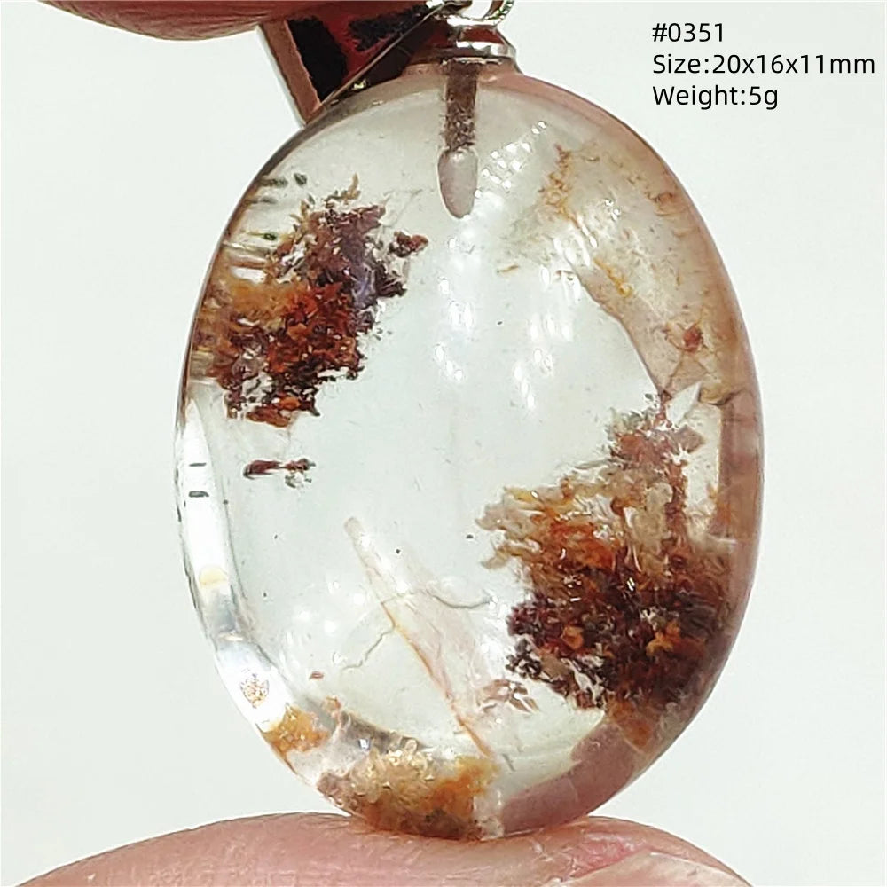 Green Phantom Quartz Pendant-ToShay.org