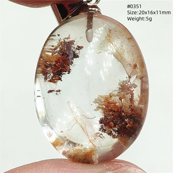Green Phantom Quartz Pendant-ToShay.org