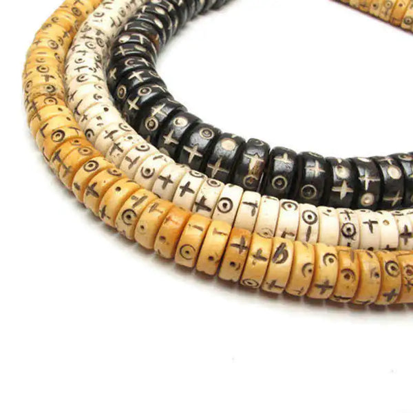 Tibetan Yak Bone Beads-ToShay.org