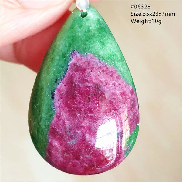 Red Ruby Zoisite Light Pendant-ToShay.org