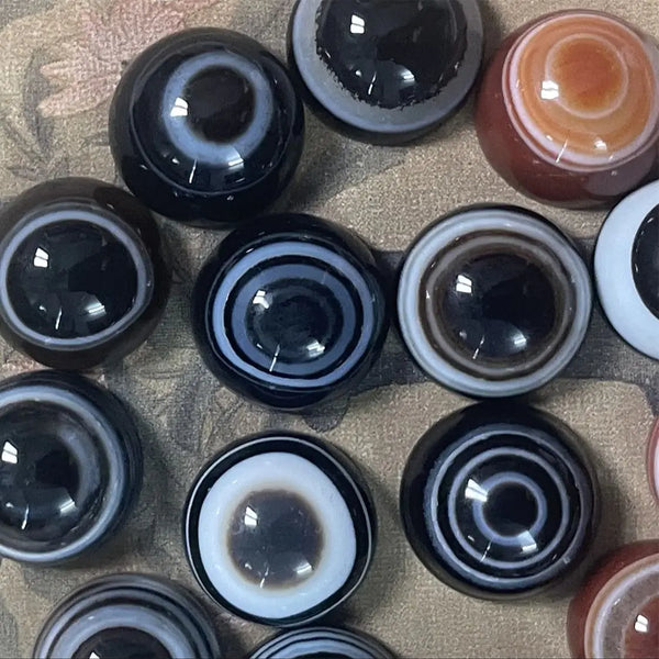 Black White Sheep Eye Agate-ToShay.org