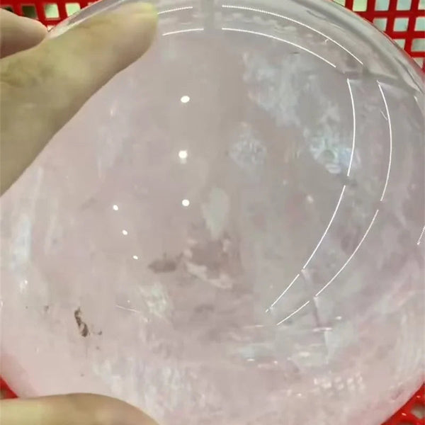 White Quartz Crystal Ball-ToShay.org