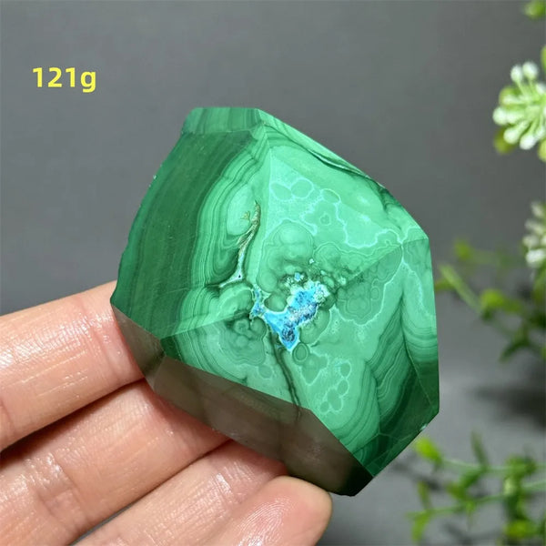 Green Peacock Rough Stone-ToShay.org