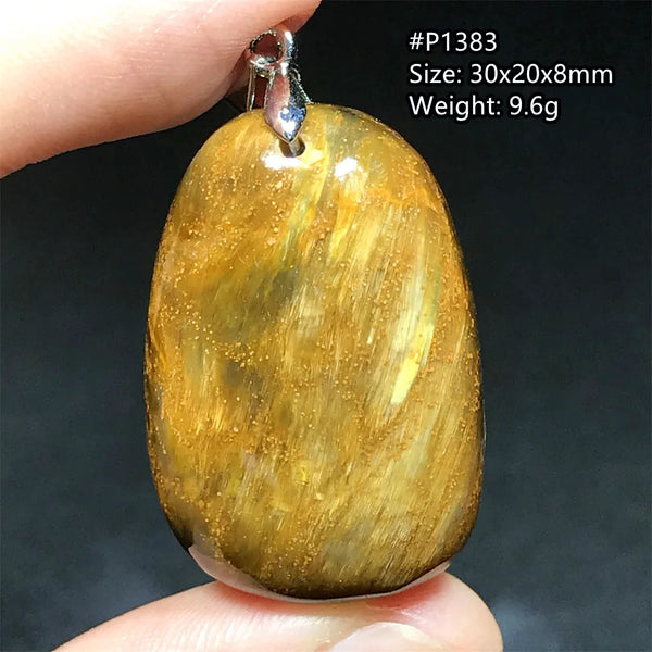 Blue Pietersite Pendant-ToShay.org