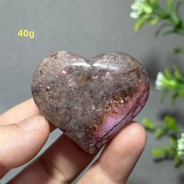Pink Cobalt Calcite Heart-ToShay.org