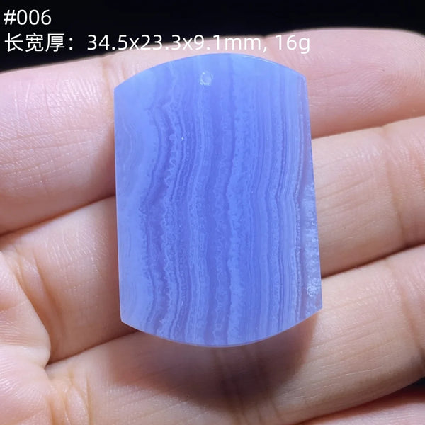 Blue Lace Agate Pendant-ToShay.org