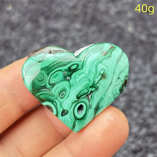 Green Malachite Heart-ToShay.org
