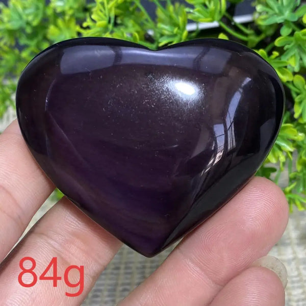 Rainbow Obsidian Heart-ToShay.org