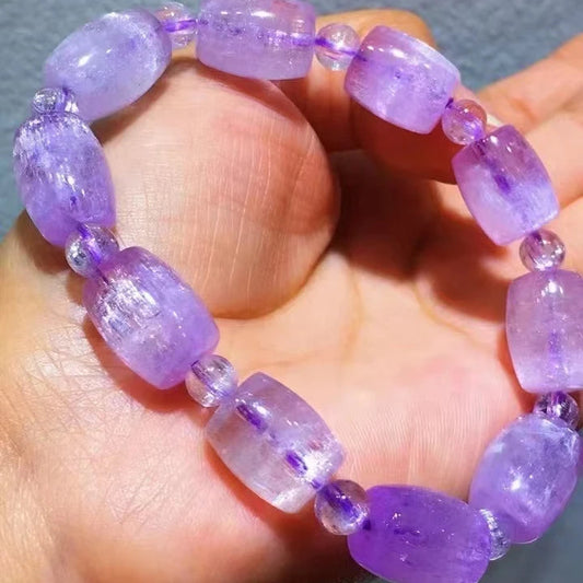 Purple Kunzite Bracelet-ToShay.org