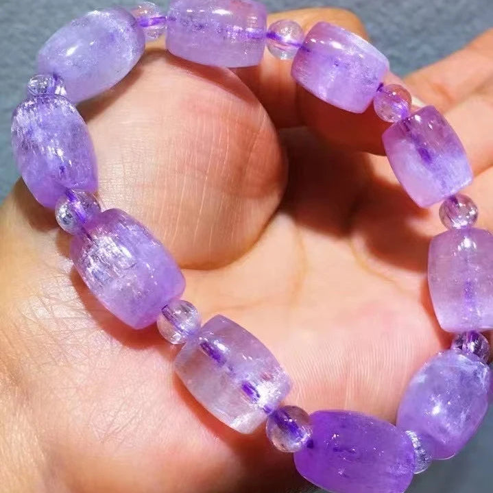 Purple Kunzite Bracelet-ToShay.org