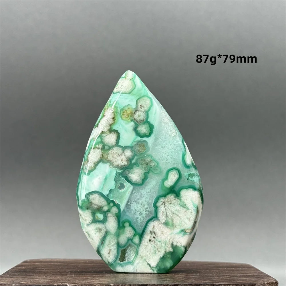 Green Cherry Blossom Flame-ToShay.org