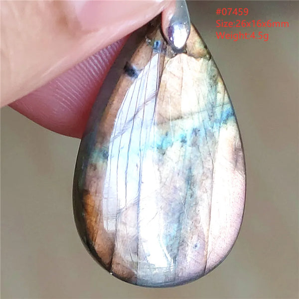 Blue Light Labradorite Pendant-ToShay.org