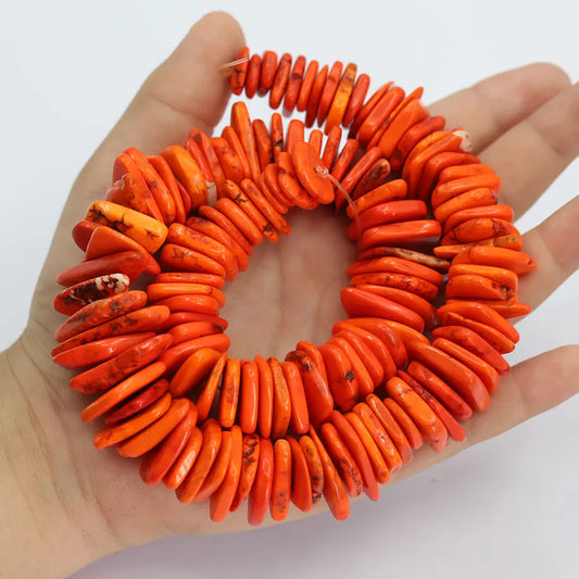 Orange Turquoise Beads-ToShay.org