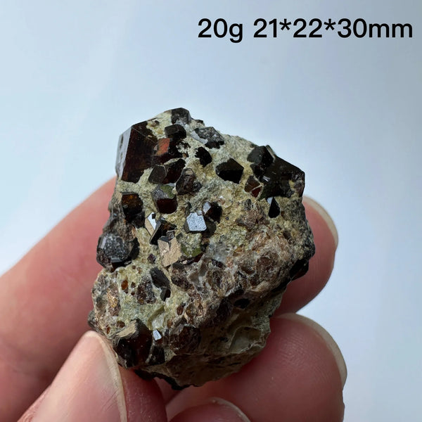 Red Garnet Quartz Crystals-ToShay.org