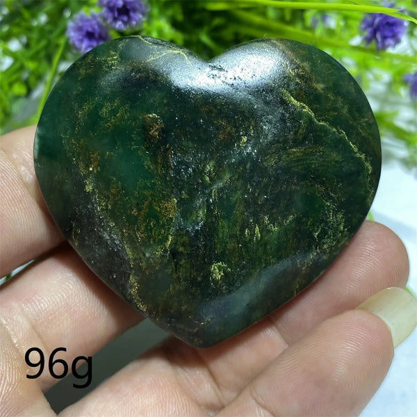 Green Emerald Stone Heart-ToShay.org