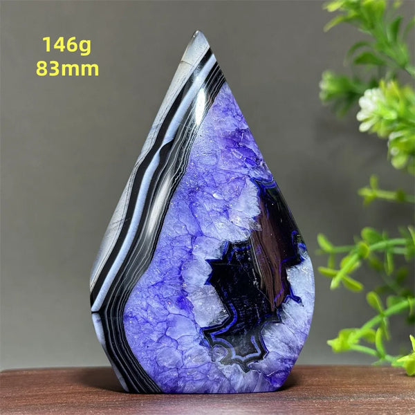 Purple Agate Flame-ToShay.org